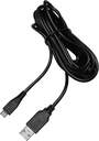 CABLE BLACKFIRE PS4 USB A MICROUSB 3 METROS