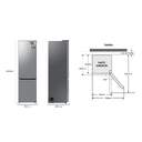 FRICOM. SAMSUNG RB38C603CS9/EF 203x59x66 NF INOX