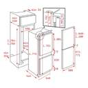 FRICOM. TEKA CI3350NF 177,6x54x53,5 INTEG 60005