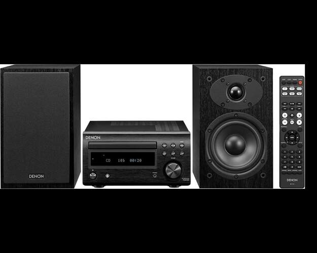 Cadena Denon D-M41 Negra