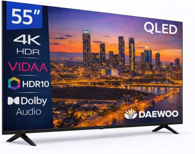 TV Daewoo 55" QLED 55VB56QV TV Daewoo 55" QLED 55VB56QV