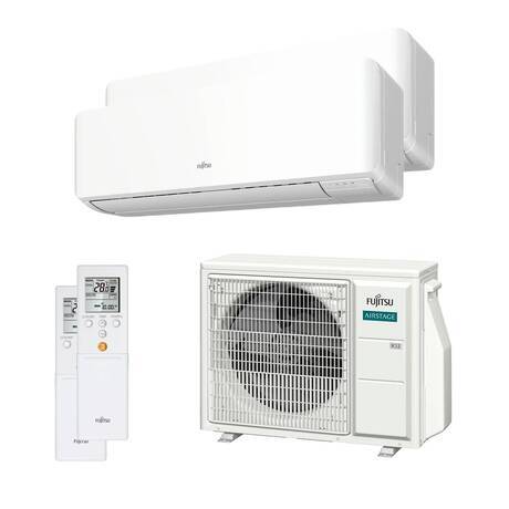 Aire Acondicionado Multi Kit Fujitsu 2x1 ASY3525U11MIKMW EXT50