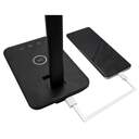 LAMPARA LED DENVER LQI-105 QI ESCRITORIO NEGRA