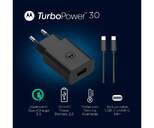 CARGADOR MOTOROLA 1XUSB C DE 30W CABLE USB C 1M
