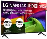 TV LG 50%%%quot; 50NU8E0B3LA UHD NANO A7 WEBOS26 HDR10PRO