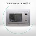 MICR. CANDY MIC201EX 20L INOX GRILL DSP INTEGRABLE
