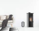 ESTUFA A PELLET RED POD FIRST 10KW GREY