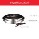 LOTE SARTENES TEFAL L8973S INGENIO EMOT 22 26 MANG