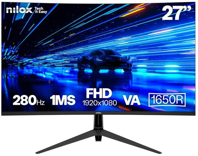 Monitor Curvo 27" Nilox NXM27CV28001