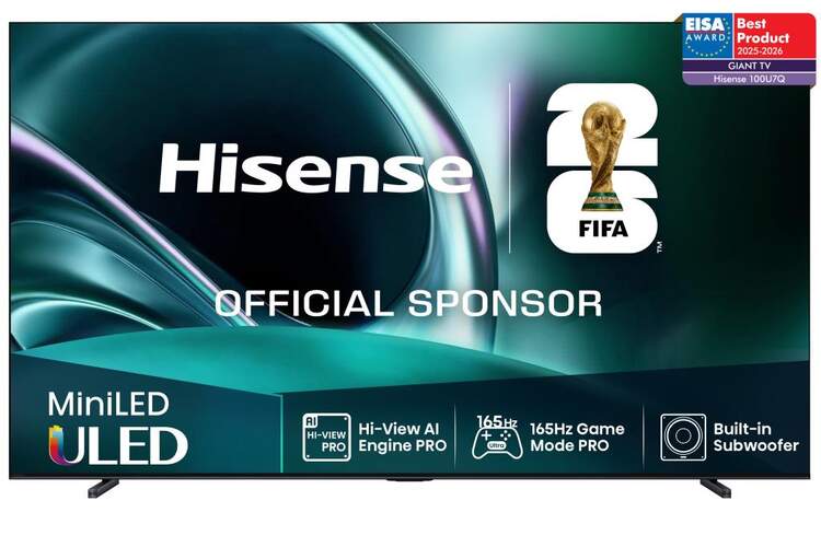 TV Hisense 100" MiniLED 100U7Q