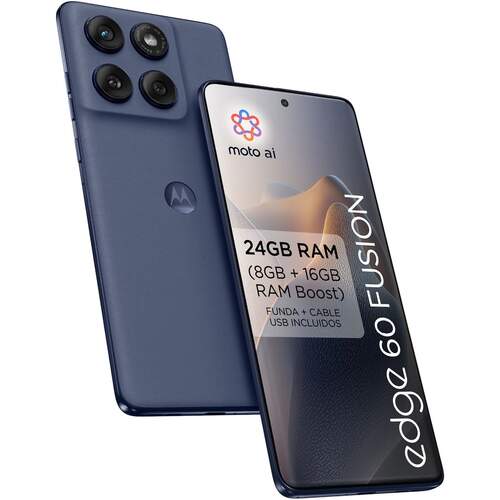 Smartphone Motorola Edge 60 Fusion 8/256 GB Gris