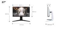 MONITOR TCL 27%%%quot; 27R83U MINILED 160HZ 4K