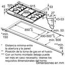 ENCIM. BOSCH PCR9A5B90 90CM GAS