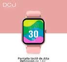 SMARTWATCH DCU CURVED GLASS PRO ROSA