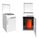 COCI. VITROKITCHEN CB560PBB 4F PORTABOM BUTANO
