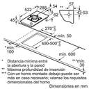 ENCIM. BALAY 3ETG631HB 1F 30CM BISELADA