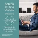 CADENA PANASONIC SCPM700EGS 80W CD/FM/USB/BT