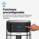 FREIDORA AIRE U.BLUE 6006 NEG/INOX DIGITAL 6L