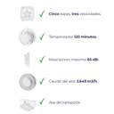 VENTILADOR BOX JATA JVVS3116 45W 3V 34X36CM BLANCO