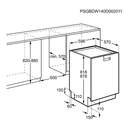 LVJ. AEG FFB83816PM 42dB INOX DSP