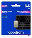 MEMORIA USB GOODRAM 64GB UPO SILVER USB 3.0