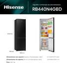 FRICOM. HISENSE RB440N4GBD 201x60 NF CRISTAL NEGRO