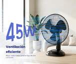 VENTILADOR SOBREMESA ARTICA AVS45W16N 45W 40CM NGR