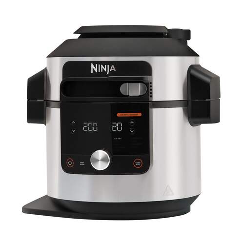 Olla Ninja OL650EU- 7,5 L, 3 Modos, 12 Funciones, Negro, Inox