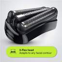 AFEITA. BRAUN 300BT SERIE3 30MIN CAB.LAVABLE