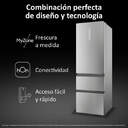 FRICOM. HAIER HTW3618ENMG 185x60 NF 3P DSP INOX