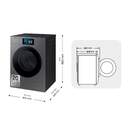 LVD. SAMSUNG WF90F09C4SU3 9K 1400R ATD DSP GRAFITO