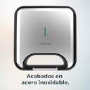 SANDWICH. CECOTEC ROCK%%%#39;NTOAST 800W 2SAND INOX 2953