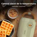 SANDWICH. CECOTEC ROCK%%%#39;NTOAST RETRO ONE GREEN 1305