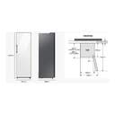 FRI. SAMSUNG RR39C76C322/EF 185x60 1P NF SMART