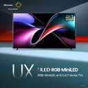 TV HISENSE 116%%%quot; 116UXQ UHD RGBMINILED SMARTTV 165H