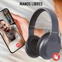 AURICULARES ELBE ABTA10G DIADEMA MICROF ANC GRIS