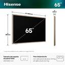TV HISENSE 65%%%quot; 65S7S CANVAS UHD QLED SMARTTV 144HZ