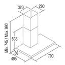 CAMP. CATA SYGMA 9010 02075305 INOX 802M3 50DB