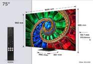 TV TCL 75%%%quot; 75RM7L UHD RGBMINILED GOOGLETV 144HZ