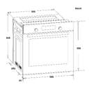 HORNO ARTICA AHB82281W MF 80L DISP CRI.BLANCO