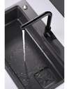 GRIFO COCINA IMEX GCE006NG MALTA NEGRO MATE