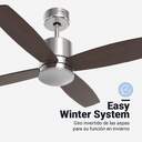 VENTILADOR TECHO U.BLUE MIDI 4042X 55W 106CM