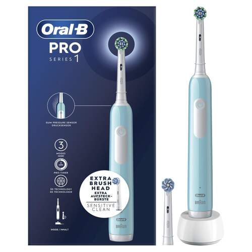Cepillo Eléctrico Oral-B Pro Series 1 Azul + Recambio