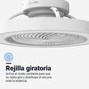 VENTILADOR TECHO U.BLUE XALOC 7048W DC 48CM