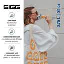 BOTELLA SIGG TOTAL CLEAR ONE BLUE MYPLANET 0.75 L