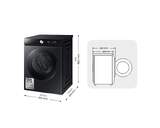 LVD.SEC. SAMSUNG WD90DB8B85GBU3 9/6K 1400R BLACK