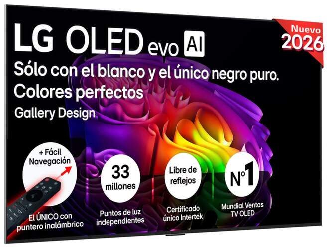 TV LG 65" OLED Evo 65G64LW