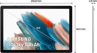 TABLET SAMSUNG TAB A8 SMX200 4/64 10,5%%%quot; SILVER