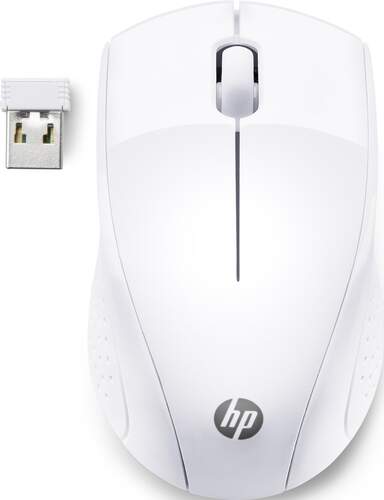 Rat&oacute;n HP 220S inal&aacute;mbrico blanco