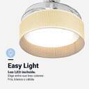 VENTILADOR TECHO U. BLUE JALOQUEWR 104CM DC LED PL